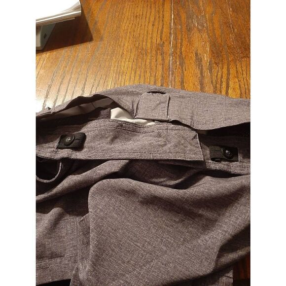 Boys Size 12 ZeroXposur Performance Mid Heather Grey Shorts Adjustable Waist - Picture 5 of 5
